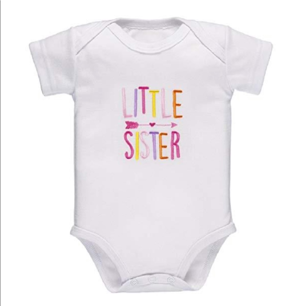 5/$25 Baby Ganz ‘Little Sister’ Bodysuit